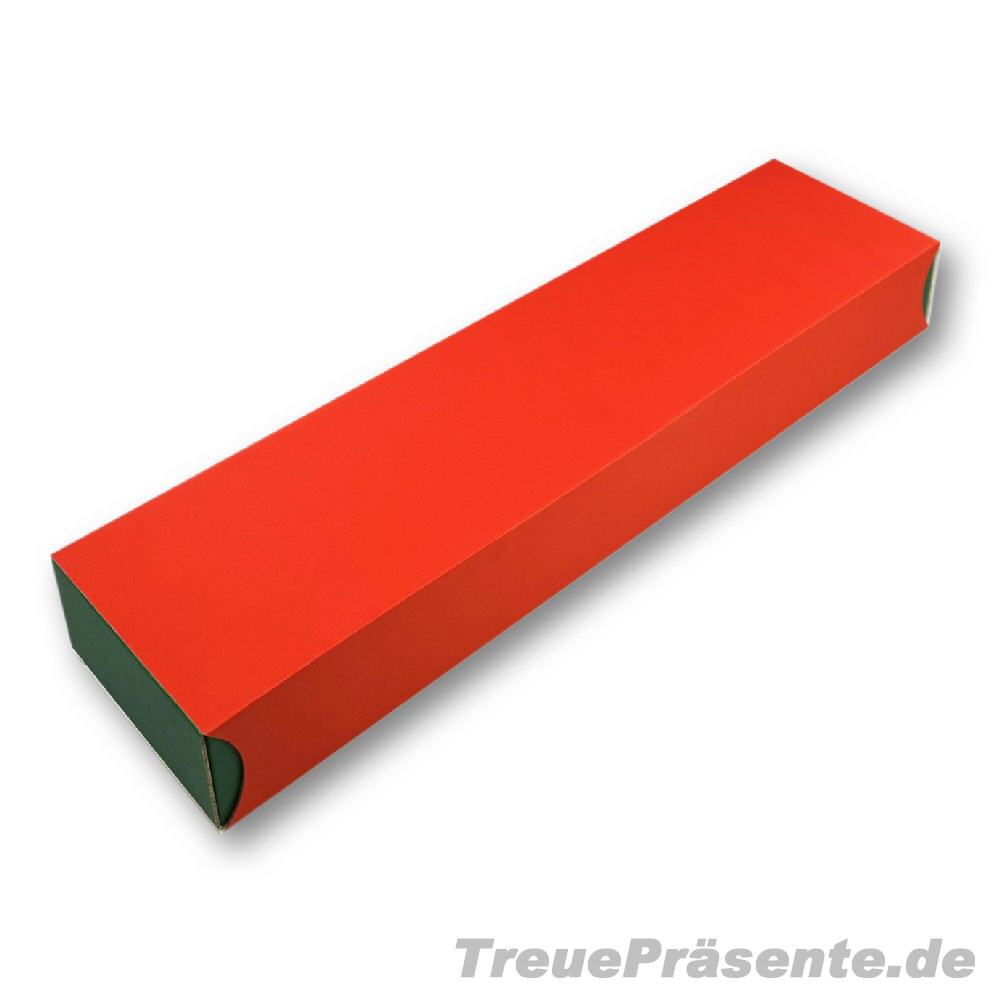 Schiebe-Geschenkbox rot-gr&uuml;n