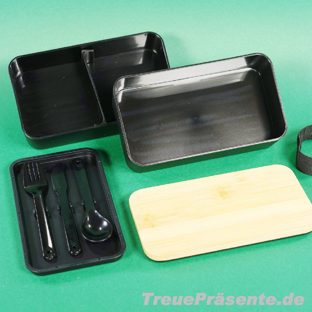 Lunchbox mit Bambusdeckel