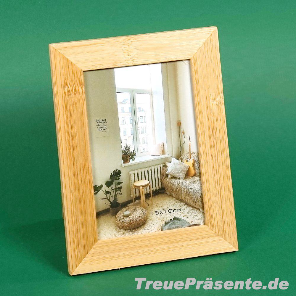 Bambus-Bilderrahmen 15 x 10 cm
