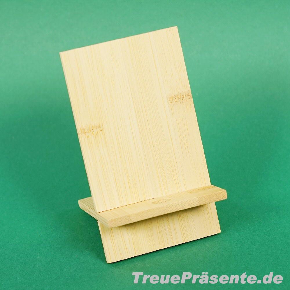Bambus-Smartphone-Halter