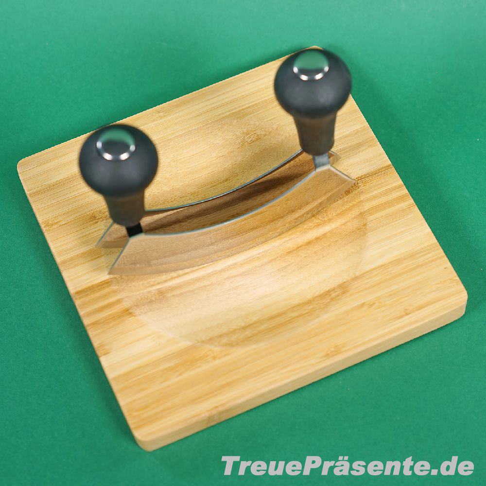 Bambus-Wiegemesser-Set