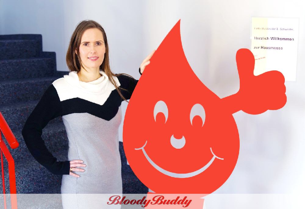 BloodyBuddy� Aufsteller XXL