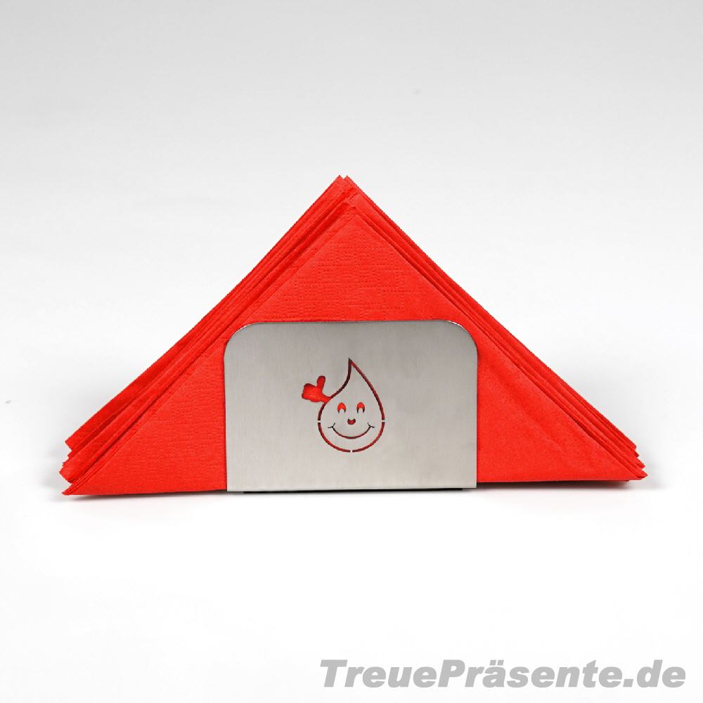 BloodyBuddy� Serviettenhalter aus Edelstahl