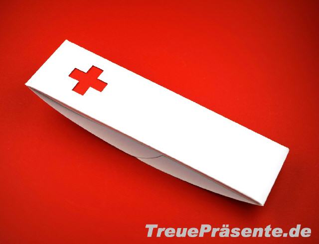 Geschenkverpackung Stift mit Kreuz / Pluszeichen