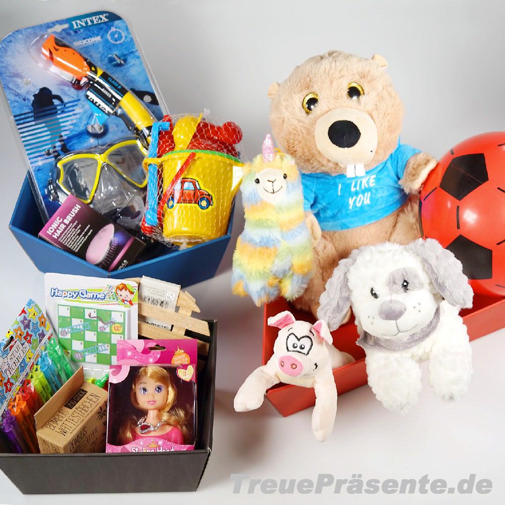 Tombola-Box zur Pr&auml;sentation