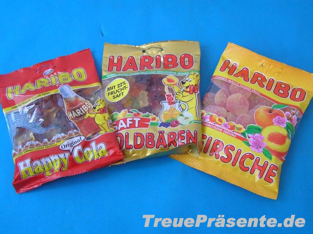 Haribo Fruchtgummis sortiert