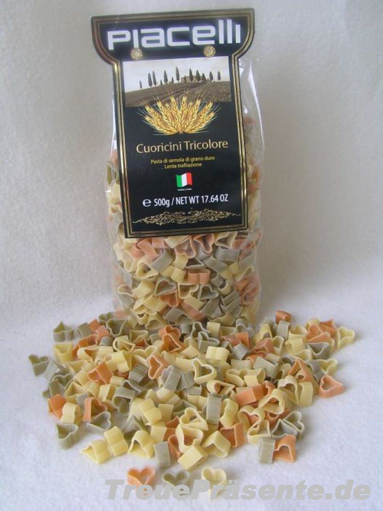Herznudeln Tricolore
