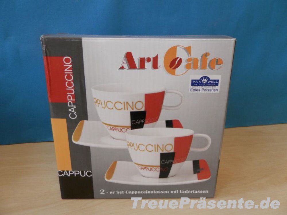 Cappuccino-Tassen 2er-Set