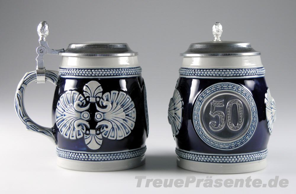 Bierkrug als Treuepr&auml;sent