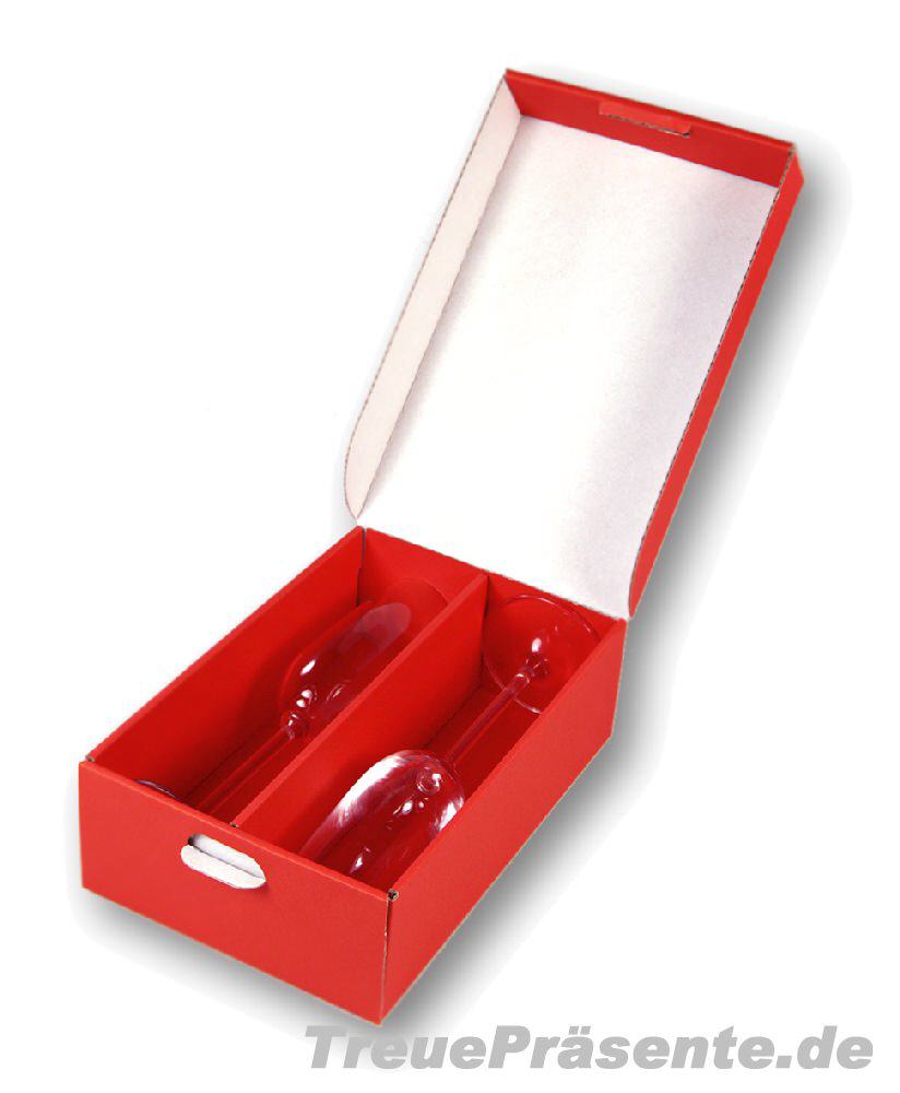 Geschenkverpackung Sektgl&auml;ser